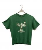 Hysteric Glamourヒステリックグラマー）の古着「半袖カットソー THIRSTY GIRL」｜グリーン