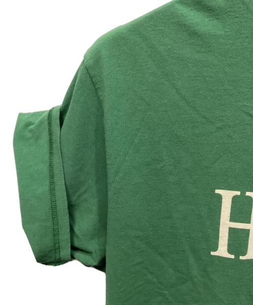 Hysteric Glamour（ヒステリックグラマー）Hysteric Glamour (ヒステリックグラマー) 半袖カットソー THIRSTY GIRL グリーン サイズ:XLの古着・服飾アイテム