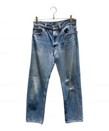 LEVI'S（リーバイス）の古着「501XX 552刻印 USA製 紙パッチ 古着 ダメージデニムパンツ」｜インディゴ