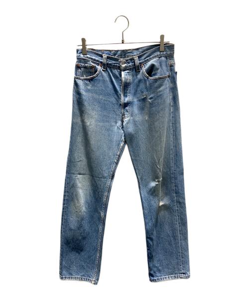 LEVI'S（リーバイス）LEVI'S (リーバイス) 501XX 552刻印 USA製 紙パッチ 古着 ダメージデニムパンツ インディゴ サイズ:W31の古着・服飾アイテム