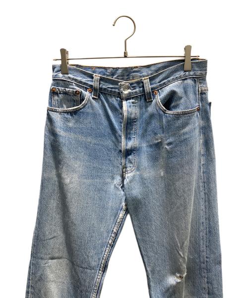 LEVI'S（リーバイス）LEVI'S (リーバイス) 501XX 552刻印 USA製 紙パッチ 古着 ダメージデニムパンツ インディゴ サイズ:W31の古着・服飾アイテム