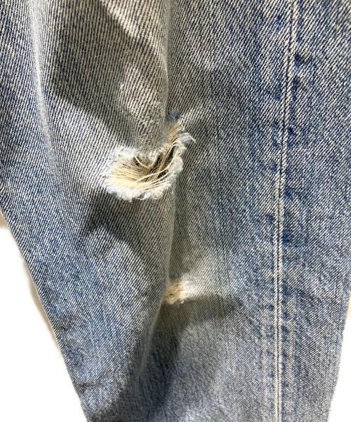 LEVI'S（リーバイス）LEVI'S (リーバイス) 501XX 552刻印 USA製 紙パッチ 古着 ダメージデニムパンツ インディゴ サイズ:W31の古着・服飾アイテム