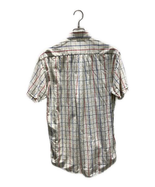 Burberry's of LONDON（バーバリー）Burberry's of LONDON (バーバリー) 古着 半袖チェックシャツ ベージュ サイズ:Mの古着・服飾アイテム