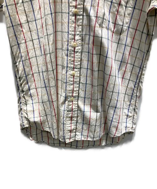 Burberry's of LONDON（バーバリー）Burberry's of LONDON (バーバリー) 古着 半袖チェックシャツ ベージュ サイズ:Mの古着・服飾アイテム
