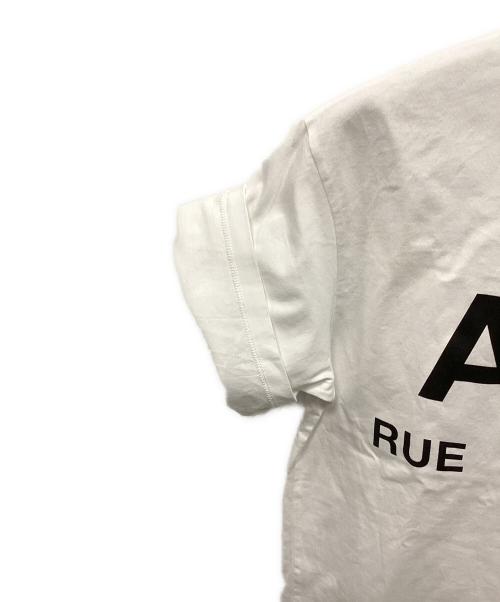 A.P.C.（アーペーセー）A.P.C. (アーペーセー) ビッグロゴカットソー ホワイト サイズ:XSの古着・服飾アイテム