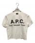 A.P.C.（アーペーセー）の古着「ビッグロゴカットソー」｜ホワイト
