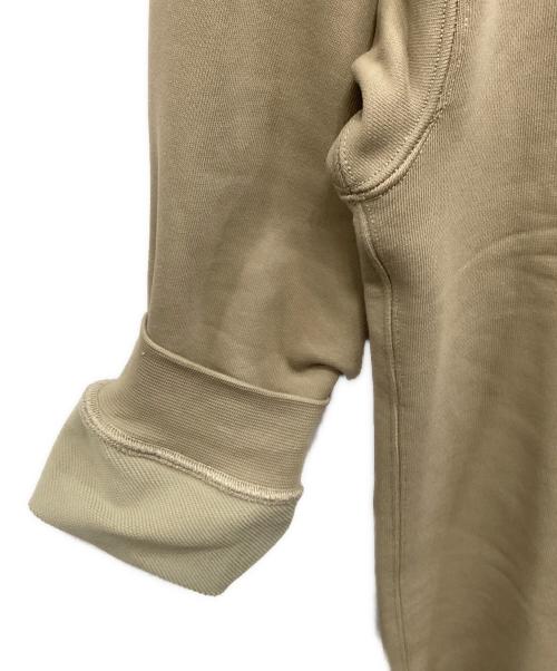 N.HOOLYWOOD（エヌ ハリウッド）N.HOOLYWOOD (エヌ ハリウッド) クルーネックスウェット ベージュ サイズ:40 未使用品の古着・服飾アイテム