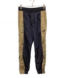 AURALEE×TDS NB Archives Remastered（オーラリー）の古着「シャンブレーナナイロントラックパンツ」｜ネイビー×ブラウン