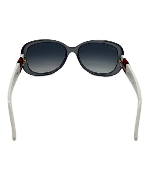 GUCCI（グッチ）GUCCI (グッチ) グラデーションブラックサングラス ホワイト サイズ:56□17の古着・服飾アイテム