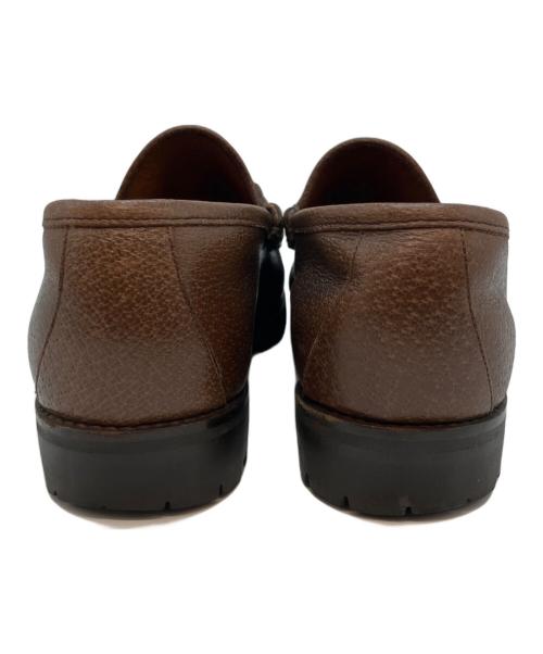 GUCCI（グッチ）GUCCI (グッチ) ビットローファー ブラウン サイズ:37　1/2の古着・服飾アイテム