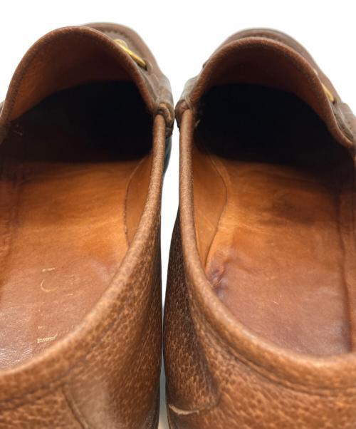 GUCCI（グッチ）GUCCI (グッチ) ビットローファー ブラウン サイズ:37　1/2の古着・服飾アイテム