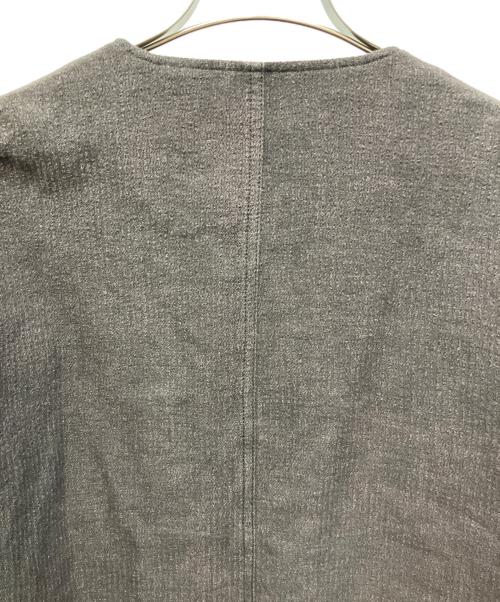 solidEelegant（ソリッドエレガント）solidEelegant (ソリッドエレガント) ノーカラージャケット サイズ:Mの古着・服飾アイテム