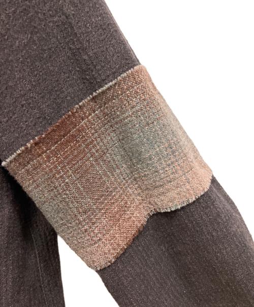 solidEelegant（ソリッドエレガント）solidEelegant (ソリッドエレガント) ノーカラージャケット サイズ:Mの古着・服飾アイテム