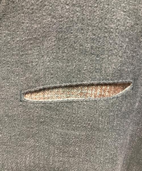 solidEelegant（ソリッドエレガント）solidEelegant (ソリッドエレガント) ノーカラージャケット サイズ:Mの古着・服飾アイテム