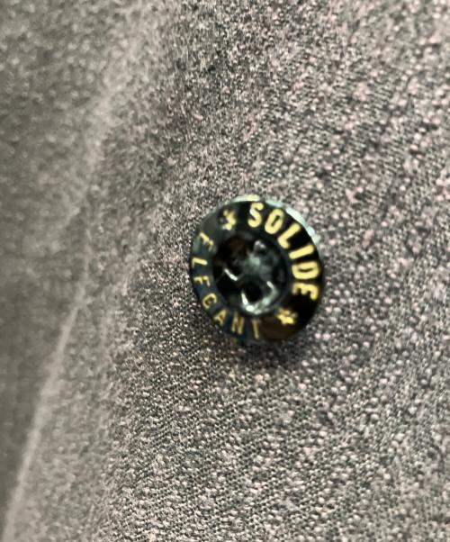 solidEelegant（ソリッドエレガント）solidEelegant (ソリッドエレガント) ノーカラージャケット サイズ:Mの古着・服飾アイテム