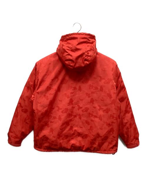 A BATHING APE（ア ベイシング エイプ）A BATHING APE (ア ベイシング エイプ) ダウンジャケット レッド サイズ:Mの古着・服飾アイテム