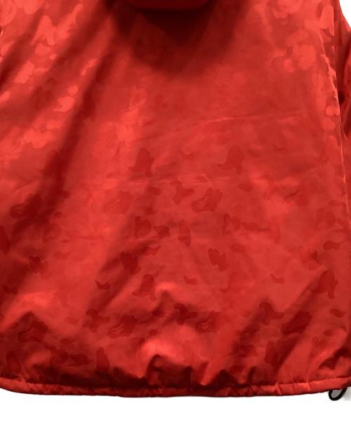 A BATHING APE（ア ベイシング エイプ）A BATHING APE (ア ベイシング エイプ) ダウンジャケット レッド サイズ:Mの古着・服飾アイテム