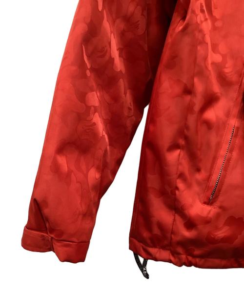 A BATHING APE（ア ベイシング エイプ）A BATHING APE (ア ベイシング エイプ) ダウンジャケット レッド サイズ:Mの古着・服飾アイテム
