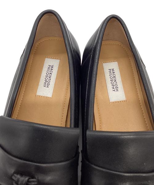 MACKINTOSH PHILOSOPHY（マッキントッシュ フィロソフィー）MACKINTOSH PHILOSOPHY (マッキントッシュ フィロソフィー) パンプス ブラック サイズ:24.5cmの古着・服飾アイテム