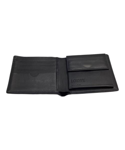 LOEWE（ロエベ）LOEWE (ロエベ) 2つ折り財布 ブラックの古着・服飾アイテム