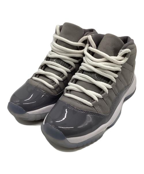 NIKE（ナイキ）NIKE (ナイキ) AIR JORDAN 11 RETRO GS グレー サイズ:23cmの古着・服飾アイテム