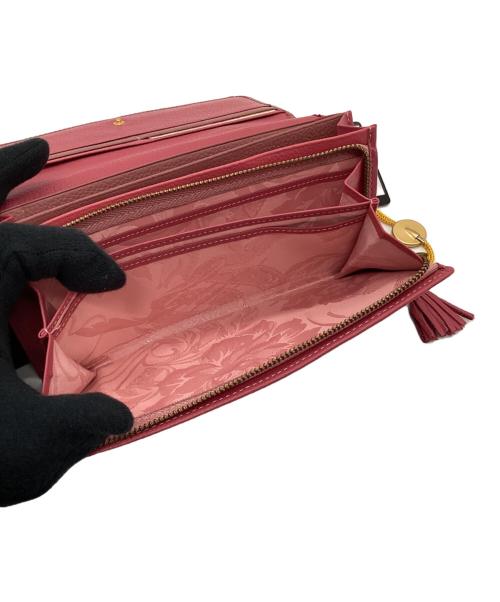 Think Bee!（シンクビー!）Think Bee! (シンクビー!) 長財布 ピンクの古着・服飾アイテム