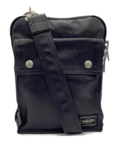 PORTER（ポーター）PORTER (ポーター) ミニショルダーバッグ ブラックの古着・服飾アイテム
