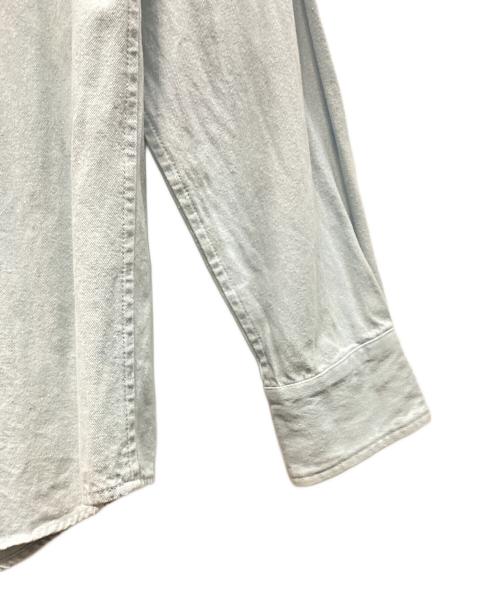 BlackEyePatch（ブラックアイパッチ）BlackEyePatch (ブラックアイパッチ) デニムシャツ インディゴ サイズ:Lの古着・服飾アイテム