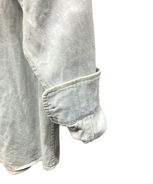 BlackEyePatch（ブラックアイパッチ）BlackEyePatch (ブラックアイパッチ) デニムシャツ インディゴ サイズ:Lの古着・服飾アイテム