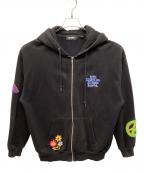 X-LARGEエクストララージ）の古着「ジップパーカー」｜ブラック