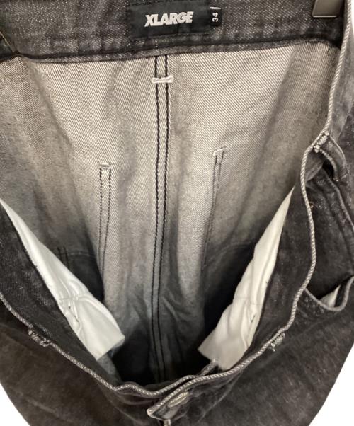 X-LARGE（エクストララージ）X-LARGE (エクストララージ) ペインターデニムパンツ ブラック サイズ:86cm（W34）の古着・服飾アイテム