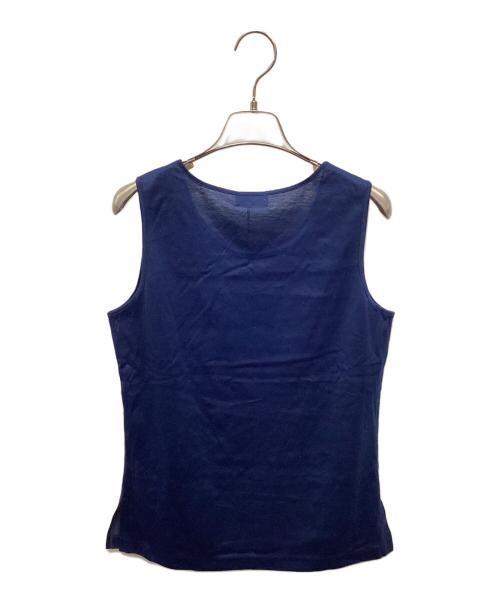 Yves Saint Laurent（イヴサンローラン）Yves Saint Laurent (イヴサンローラン) ノースリーブカットソー ネイビー サイズ:M 未使用品の古着・服飾アイテム