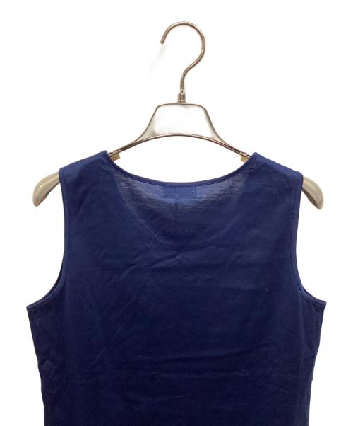 Yves Saint Laurent（イヴサンローラン）Yves Saint Laurent (イヴサンローラン) ノースリーブカットソー ネイビー サイズ:M 未使用品の古着・服飾アイテム