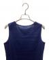 中古・古着 Yves Saint Laurent (イヴサンローラン) ノースリーブカットソー ネイビー サイズ:M 未使用品：5000円