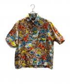 Van Cortバンコート）の古着「古着 70sアロハシャツ」｜ブラウン