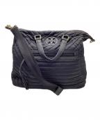 TORY BURCHトリーバーチ）の古着「キルティングバッグ」｜ブラック