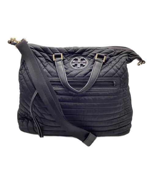 TORY BURCH（トリーバーチ）TORY BURCH (トリーバーチ) キルティングバッグ ブラックの古着・服飾アイテム