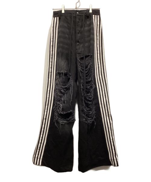 yori sport（ヨリ スポーツ）yori sport (ヨリ スポーツ) 5stripedenim ブラック サイズ:30の古着・服飾アイテム