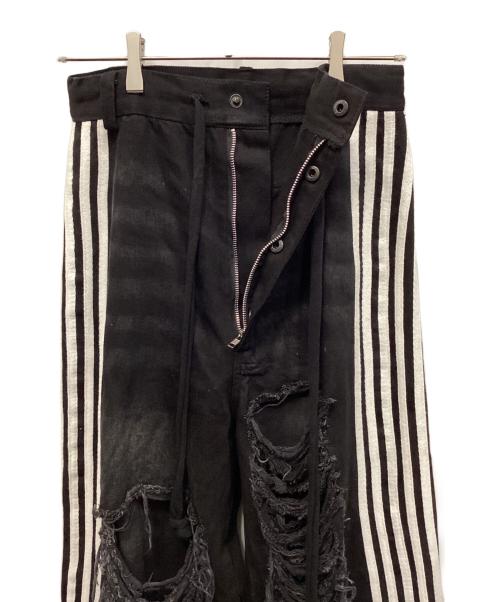 yori sport（ヨリ スポーツ）yori sport (ヨリ スポーツ) 5stripedenim ブラック サイズ:30の古着・服飾アイテム