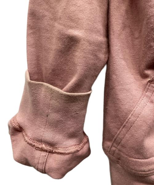 RICK OWENS（リックオウエンス）RICK OWENS (リックオウエンス) ジップパーカー ピンク サイズ:XSの古着・服飾アイテム