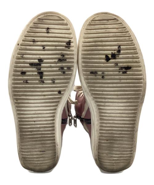 RICK OWENS（リックオウエンス）RICK OWENS (リックオウエンス) GEOBASKET ピンク サイズ:42の古着・服飾アイテム