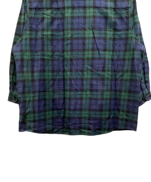 WTAPS（ダブルタップス）WTAPS (ダブルタップス) ブラックウォッチシャツ グリーン×ネイビー サイズ:3の古着・服飾アイテム