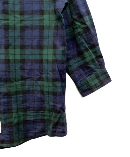 WTAPS（ダブルタップス）WTAPS (ダブルタップス) ブラックウォッチシャツ グリーン×ネイビー サイズ:3の古着・服飾アイテム