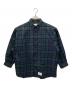 WTAPS（ダブルタップス）の古着「ブラックウォッチシャツ」｜グリーン×ネイビー