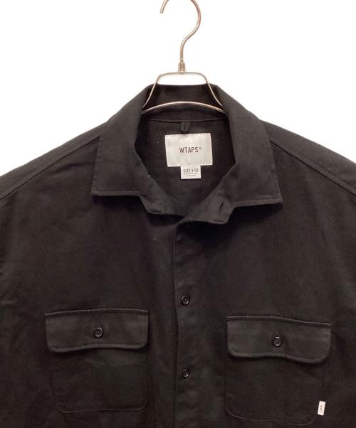 WTAPS（ダブルタップス）WTAPS (ダブルタップス) シャツジャケット ブラック サイズ:03の古着・服飾アイテム