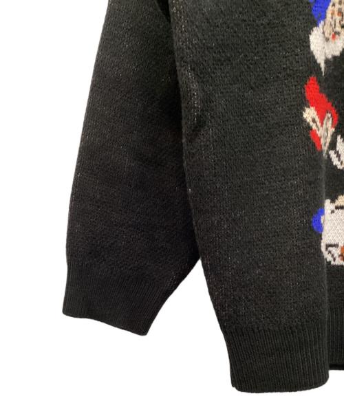 SUPREME（シュプリーム）SUPREME (シュプリーム) クルーネックセーター ブラック サイズ:XLの古着・服飾アイテム