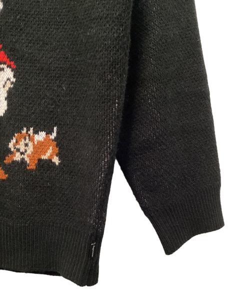 SUPREME（シュプリーム）SUPREME (シュプリーム) クルーネックセーター ブラック サイズ:XLの古着・服飾アイテム