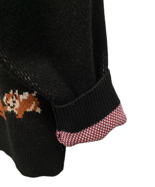 SUPREME（シュプリーム）SUPREME (シュプリーム) クルーネックセーター ブラック サイズ:XLの古着・服飾アイテム