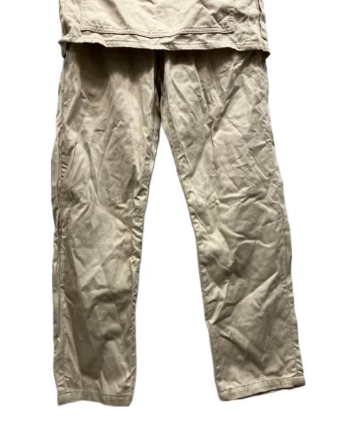 ASEEDONCLOUD（アシードンクラウド）ASEEDONCLOUD (アシードンクラウド) エプロンパンツ ベージュ サイズ:Sの古着・服飾アイテム