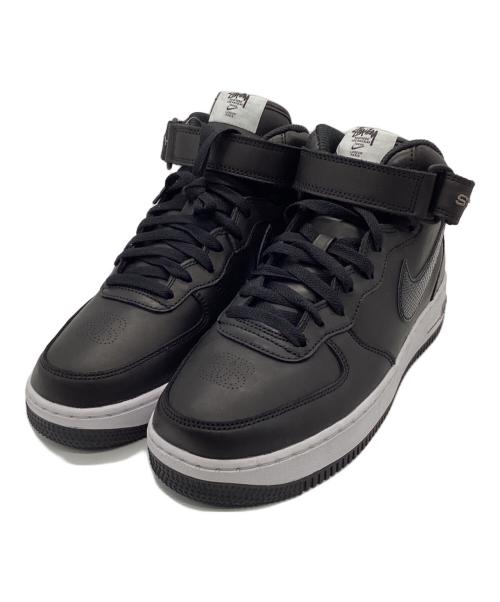 NIKE（ナイキ）NIKE (ナイキ) stussy (ステューシー) ハイカットスニーカー ブラック サイズ:8の古着・服飾アイテム